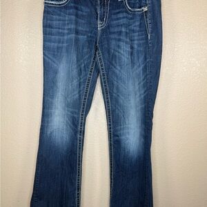 Miss Me Dark Blue Boot Cut Jeans